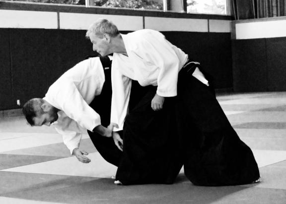 Fabrice Fosse enseignant aïkido 5ème dan ASBR Rezé